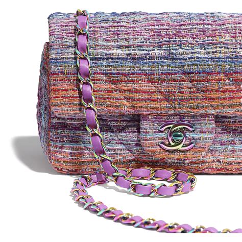 chanel flap bag multicolor